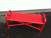 Steel Powdercoated Bench 2 small