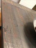 Reclaimed Barn Wood Kitchen Table With Steel X Legs 3 small
