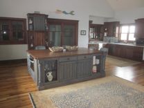 Custom Kitchen In Reclaimed Walnut 3 small