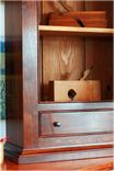 Walnut Wall Cabinet 3 small