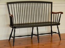 Windsor Bench With Cherry Arms 1 small