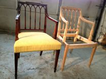 Copy Of Antique Mahogany Armchair Chair 2 small