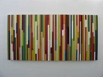 Modern Wood Wall Sculpture 2 small