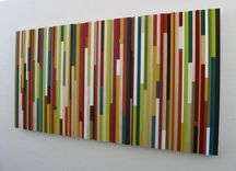 Modern Wood Wall Sculpture 1 small