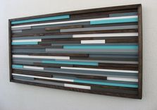 Wood Wall Art Sculpture 2 small