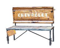 Chevrolet Truck Tailgate Bench - Repurposed Car Part Furniture 2 small