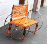 Farmhouse Rustic Style Bench - Outdoor Furniture By Raymond Guest 1 small