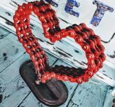 Metal Bike Chain Art Heart 2 small