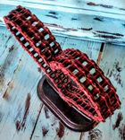 Metal Bike Chain Art Heart 3 small