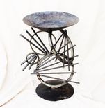 Upcycled Metal Sculpture Garden Decor 2 small