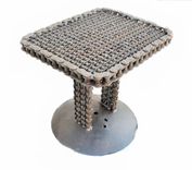 Chain Art End Table - Chain Art Furniture 2 small
