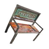 Chain Metal Art Furniture / Truck Tailgate Garden Bench 2 small