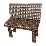 Chain Art Furniture | Metal Bench | Industrial Art 1 small