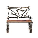 Upcycled Bench Made From Tools By Raymond Guest 2 small