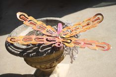 Large Dragonfly Outdoor Garden Wall Sculpture By Raymond Guest 2 small