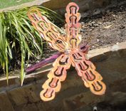 Wall Art Metal Dragonfly Garden Accessories 1 small