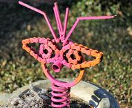 Outdoor Bust Metal Sculpture Garden Decor 1 small