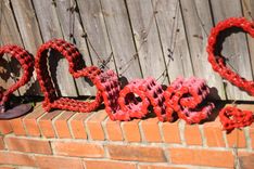 Metal Sign Signage Heart Sculpture, Anniversary Wedding Gift Party Decoration 1 small