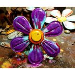 Metal Flower Pot Garden Decor 4 small