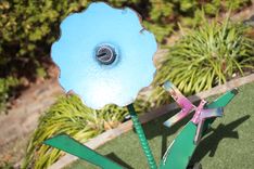 Metal Sculpture Garden Decor Metalwork Flower Yard Art 3 small