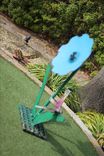 Metal Sculpture Garden Decor Metalwork Flower Yard Art 5 small