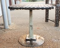 Industrial Chic Metal Side End Table 2 small