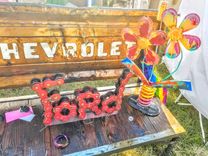 Metal Chain Ford Sign By Raymond Guest 1 small