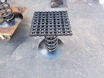 Industrial Chic Metal Bar Stool By Raymond Guest 3 small