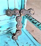 Metal Letters For Wall - Small Letter T - Alphabet Decor Letters 3 small