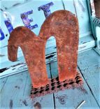 Farmhouse Style Decorative Standing Letters N 1 small