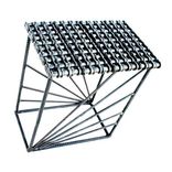Directions Industrial Chic Metal End Table Sculptural Furniture 3 small