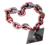 Metal Red Chain Heart, Valentines Day Gift Ideas, For Her, She Cave 3 small