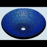 Dichroic Glass Vessel Sink 1 small