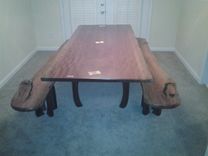 Dining Table And Benches 1 small