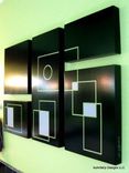 Painted Art Panels 5 small
