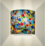 Mosaic Glass Wall Sconce 1 small