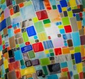 Mosaic Glass Wall Sconce 3 small