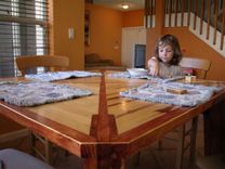 Modern Rustic Wood Table 3 small