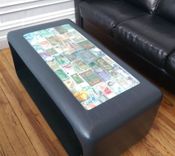 Modern Glass Top Coffee Table 5 small