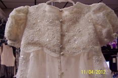 Wedding Gown Conversion To Christening Gnown 2 small