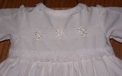 White Egyption Cotton Blessing Gown 5 small
