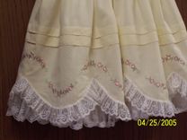 Hand Smocked Easter Or Party Dress 2 small