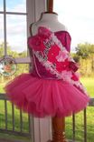 Hot Pink Girls Sequin Tutu Dance Costume 1 small