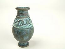 Mini Amphora Vase W/ Flowers 1 small