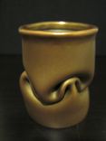 Crushed Copper Candlestick Holder 1 small