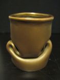 Crushed Copper Candlestick Holder 2 small