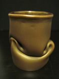 Crushed Copper Candlestick Holder 3 small