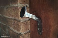 Twisted Railroad Spike Hook 1 small