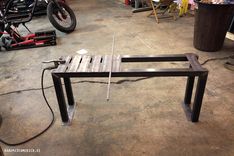 Powder Coated Bench 2 small
