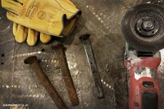 Twisted Railroad Spike Hook 5 small